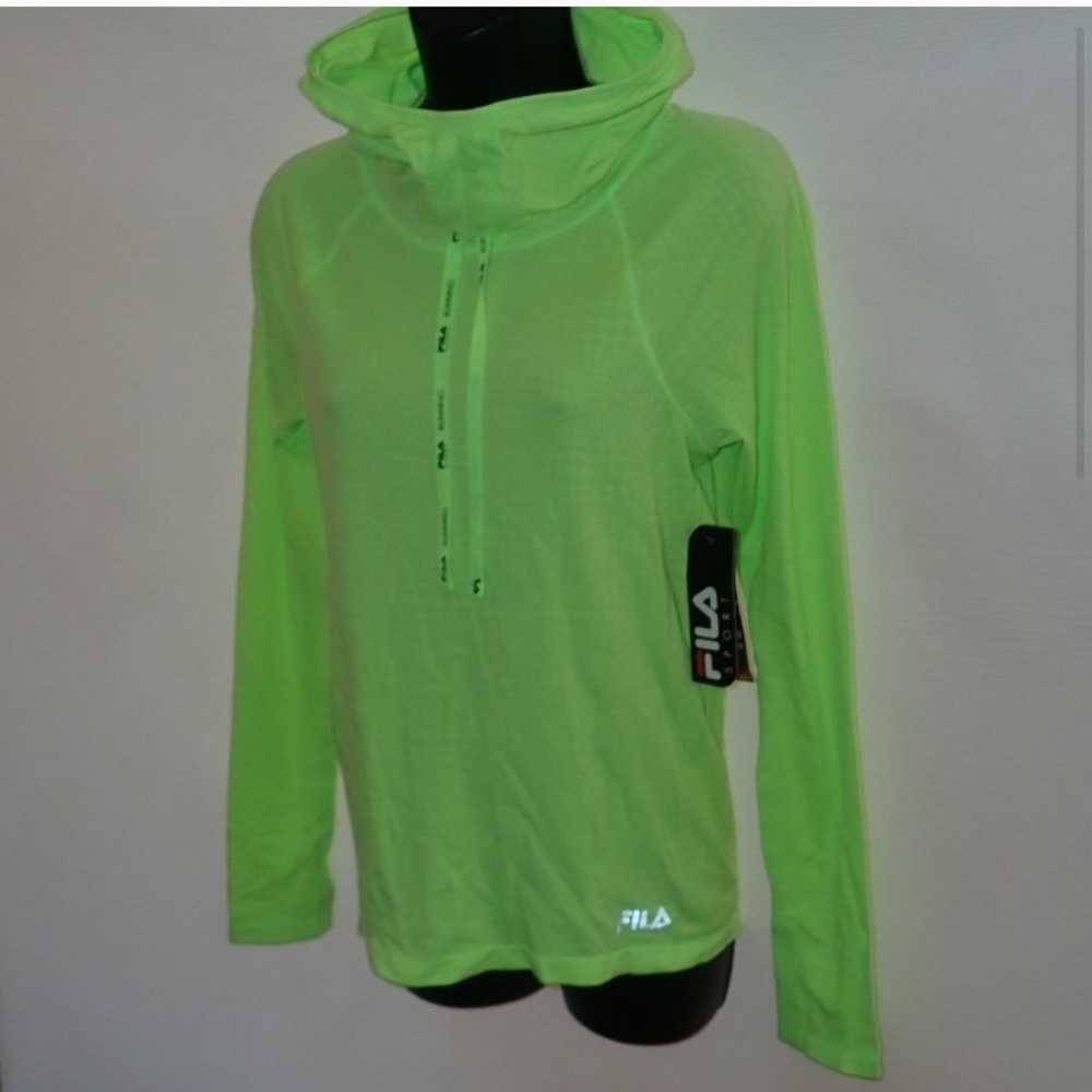 Fila Hooded Long Sleeve Top - Picture 3 of 5